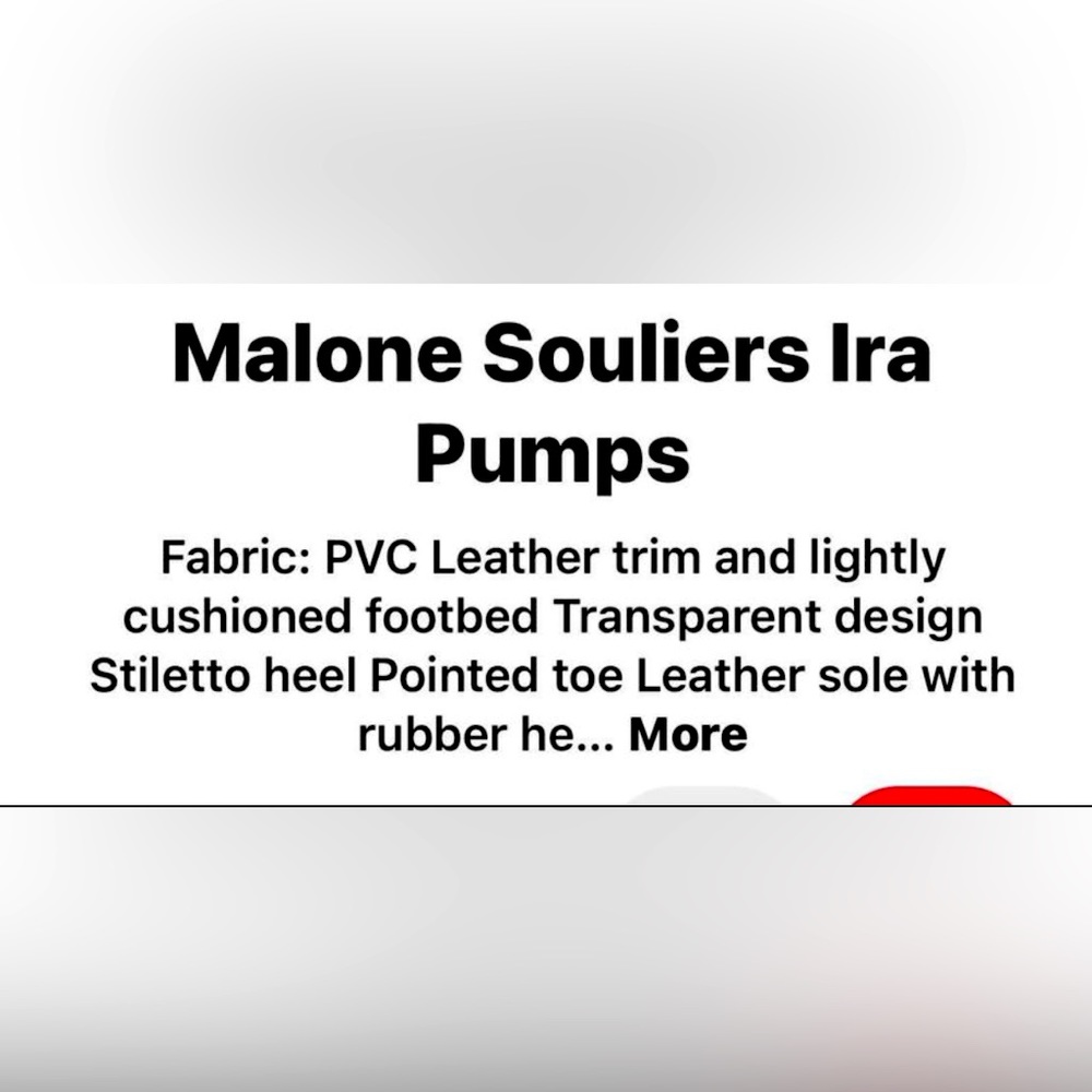 Malone Souliers Ira Pumps White